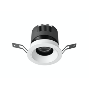 D Series CCT alasvalo BLE Mesh liitäntälaitteella, 8W, 75mm, 60° valokeila, valkoinen